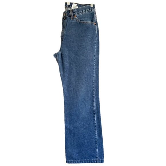 Vintage Levi's White Tab Straight Wider Leg Jeans - 10/28-29" Waist 👖 - Picture 4 of 12